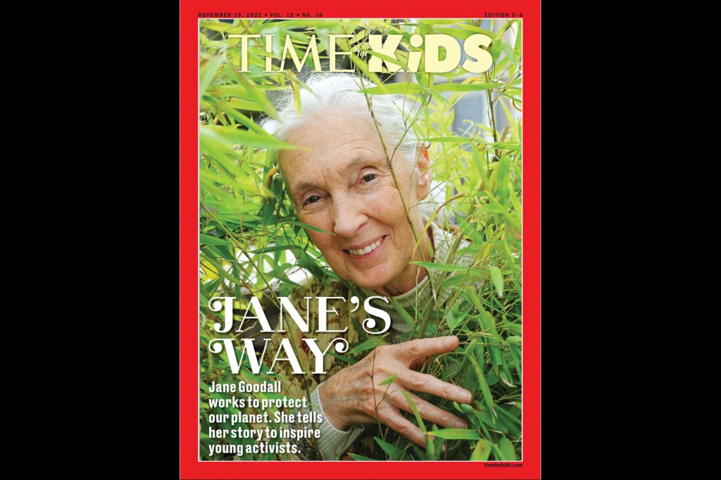 The Grade 5-6 November 19, 2021 cover of TIME for Kids